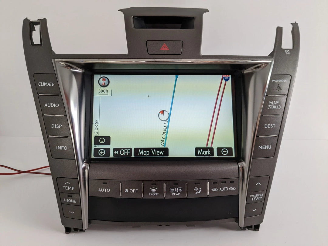 2007-2009 Lexus LS460 LS600h Navigation Audio Display and Climate Control 86430-50080 OEM - product image