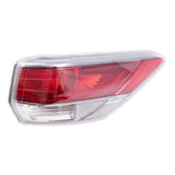 Tail Light For 2014-2016 Highlander Quarter Mounted Right 815500E100 TO2805120 6222-0136R - product image