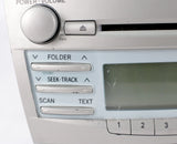 Toyota Camry 2007-2009 AM/FM Radio MP3 Single Disc CD Player 86120-06180 11815 - product image