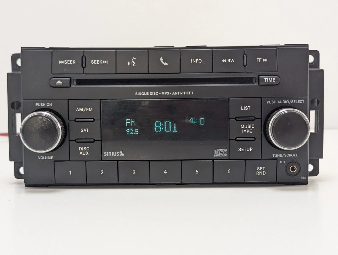 2012-2017 Chrysler Dodge Jeep CD Player Audio Radio Display Screen P05091197AE OEM - product image