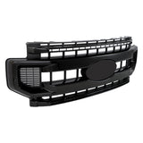Gloss Black Front Grille for 2020-2022 Ford F-250 F-350 Super Duty XL XLT LC3Z-8200-BA