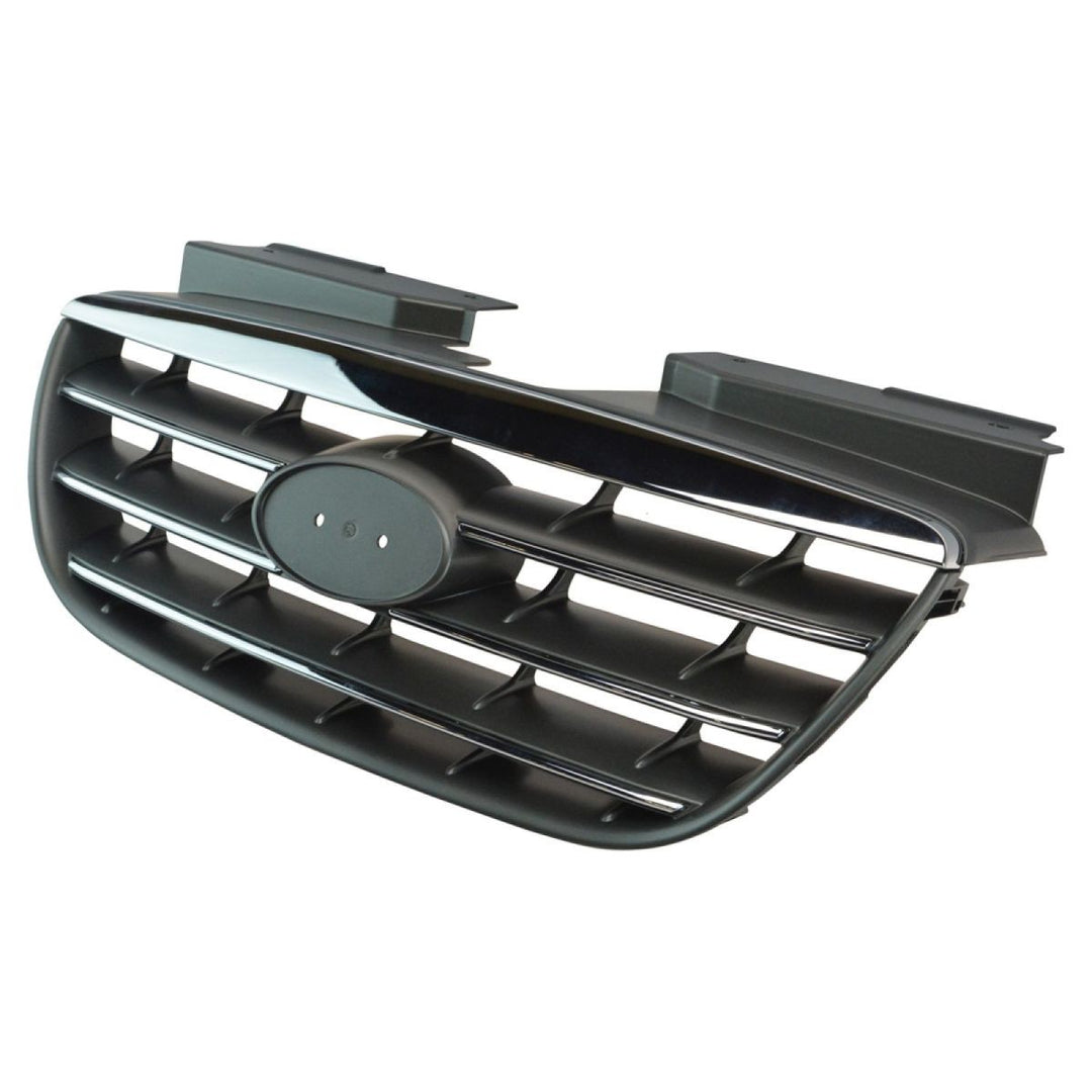 Chrome and Black Upper Grille for 2007-2010 Hyundai Elantra