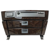 06-2008 BMW E65 E66 750I 750LI 760LI ASK FRONT CENTER CONSOLE STORAGE STEREO 65.12-6941676 OEM - product image