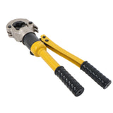 Hydraulic Copper Tube Fitting Crimping Tool with 1/2 3/4 1 in Jaws and Pipe Cutter