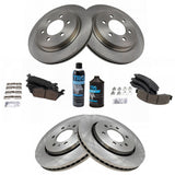 Front & Rear Ceramic Brake Pad & Rotor Kit for 2018-2020 Ford F-150, 2018-2021 Expedition & Navigator