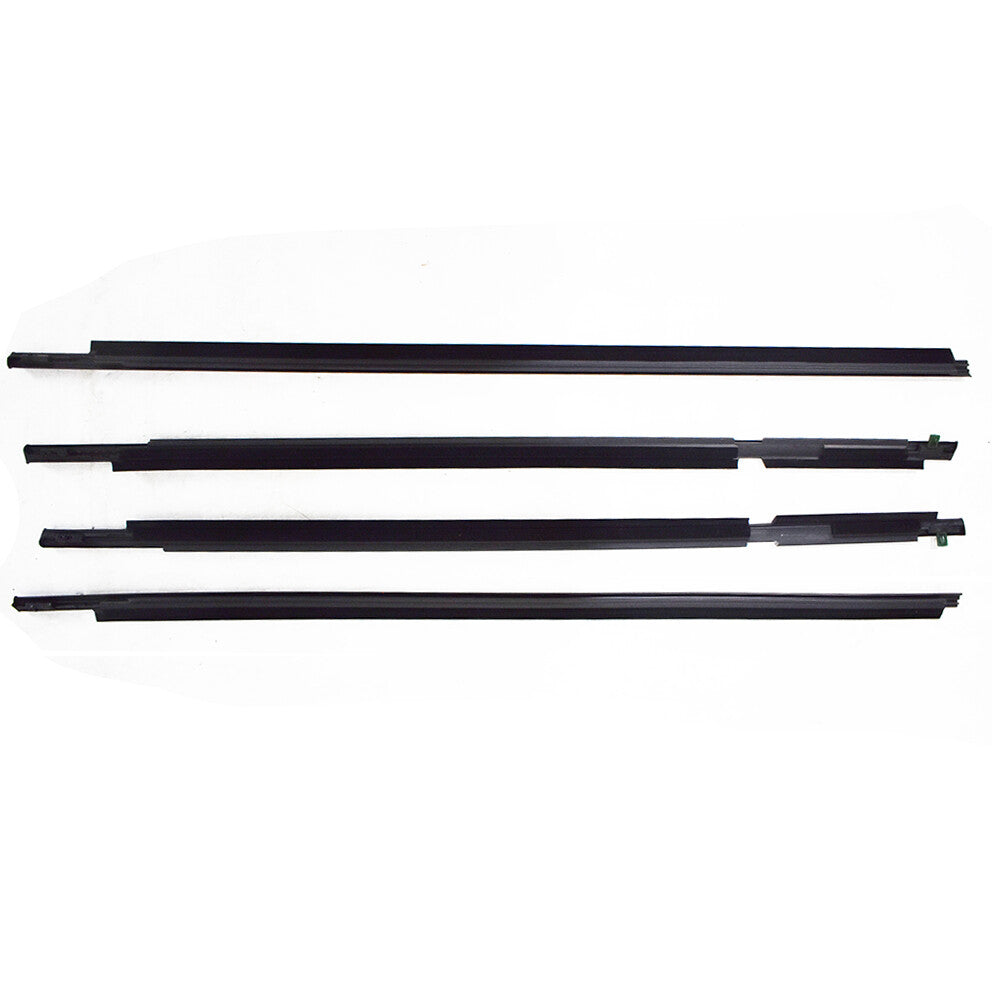 Outer Window Belt Weatherstrip Set 4 Piece for 2003-2009 Lexus GX470 75722-60080