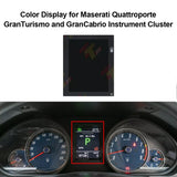 Color Display for Maserati Quattroporte GranTurismo and GranCabrio Speedometer 2008-2014