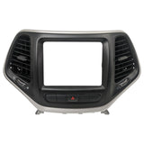 2014-2018 Jeep Cherokee Navigation Display Screen Monitor Radio Bezel Trim Vents P68155815AB OEM - product image