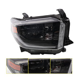 Sequential Full LED Headlight Pair for 2018-2021 Toyota Tundra 811500C081 – product image 3