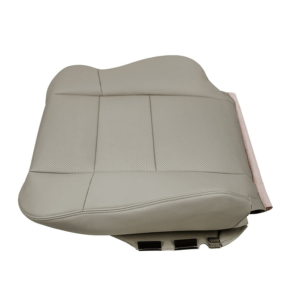 Gray Perforated Leather Front Seat Cover Set for 2007-2012 Acura RDX