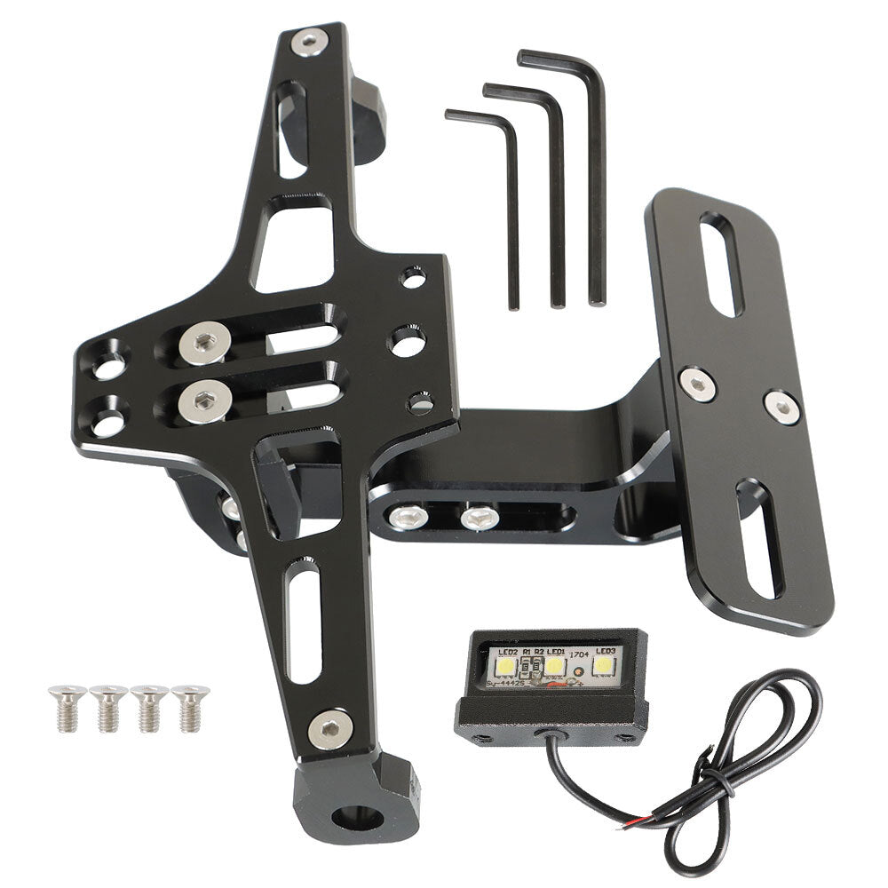 Motorcycle LED Fender Eliminator License Plate Bracket