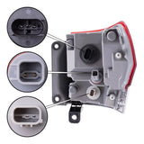 Tail Light for 2014-2021 Grand Cherokee Chrome Body Mount without Platinum Insert 2222-3565L - product image