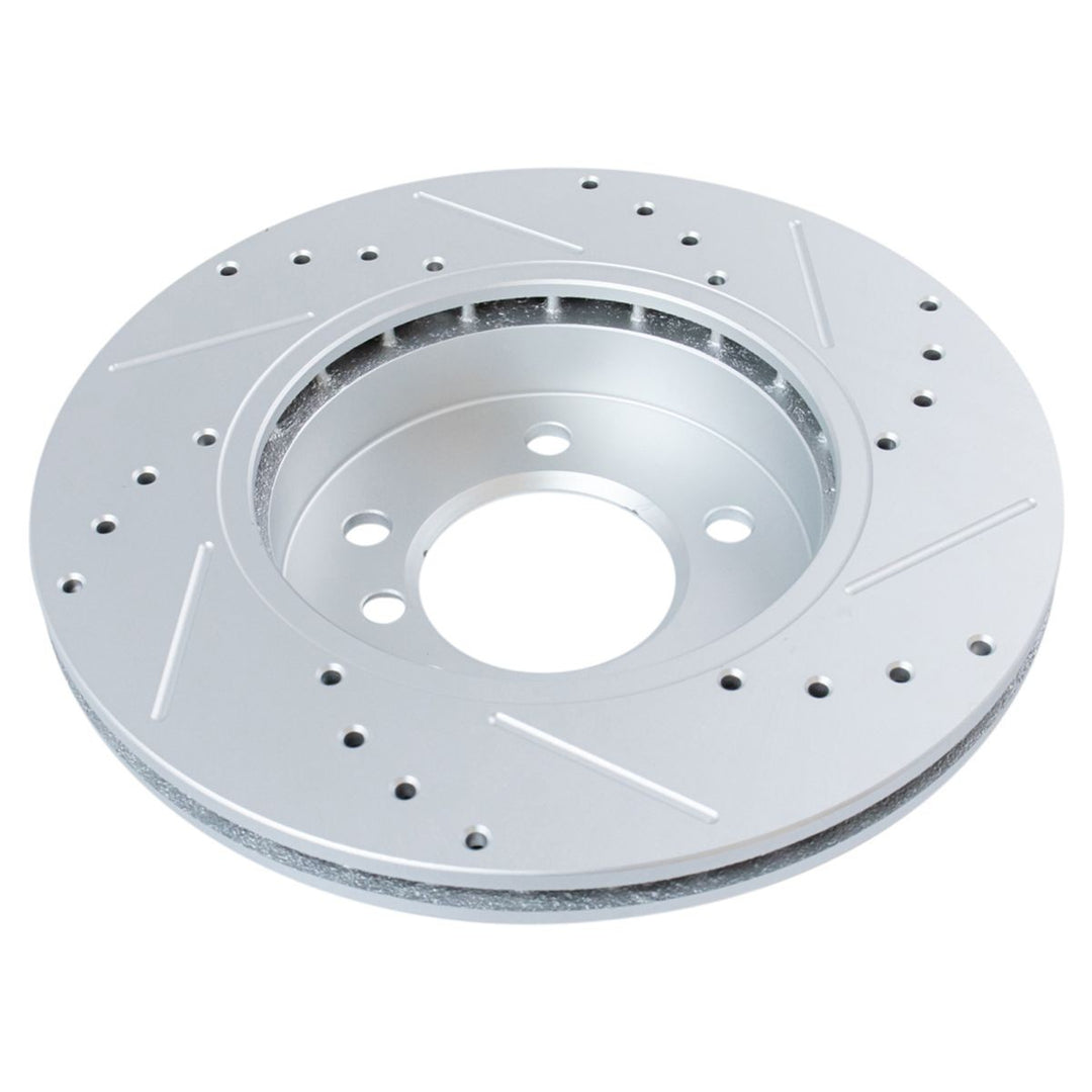 Front and Rear Ceramic Brake Pad and Drilled Rotor Kit for 1999-2006 BMW 323i, 325i, 325Ci and 328i E46