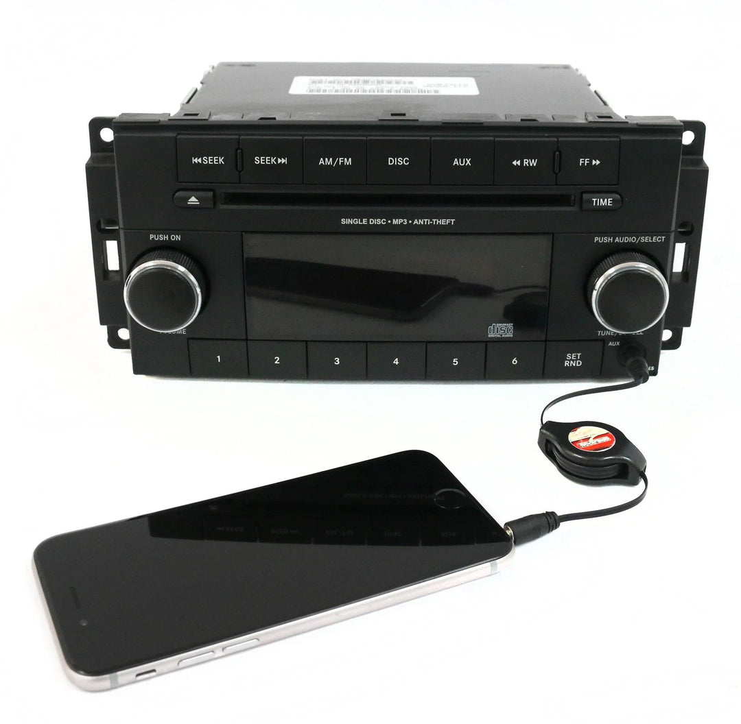 2012-2016 Chrysler Town & Country Dodge Caravan AM FM Radio CD Aux P05091301AA RES - product image