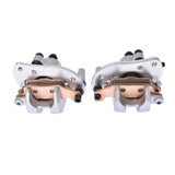 Front Brake Caliper Pair with Pads for 2007-2018 Yamaha Grizzly 700
