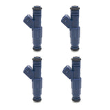 Fuel Injector Set of 4 850cc for 1988-1998 Volkswagen Audi 4-Cylinder High Impedance 64mm