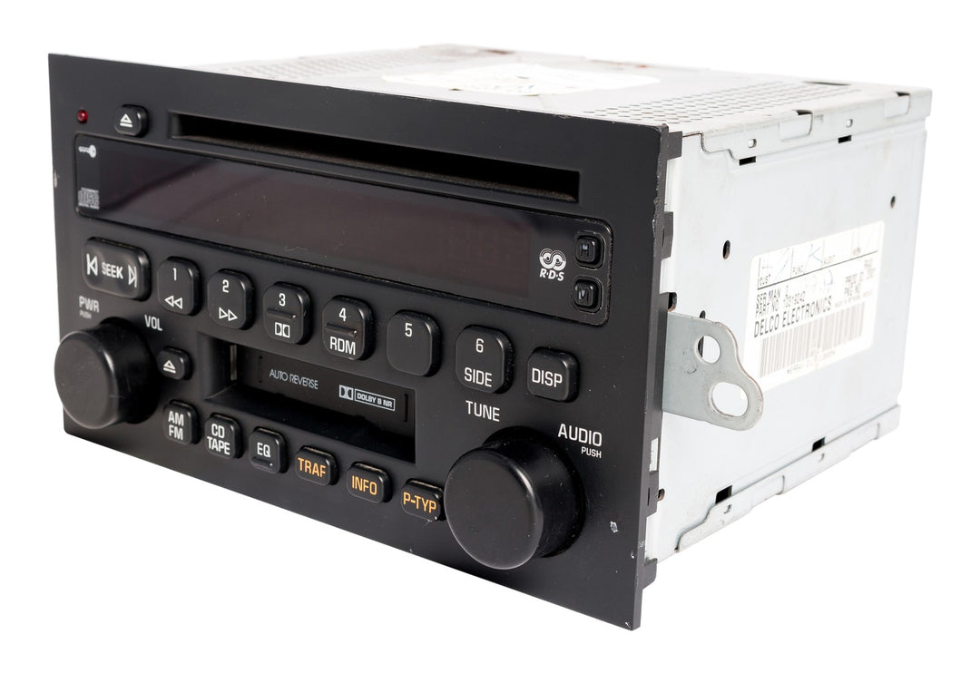 2002-2003 Buick Rendezvous OEM AM/FM Cassette CD Player Radio 10319242 Option U1Q - product image