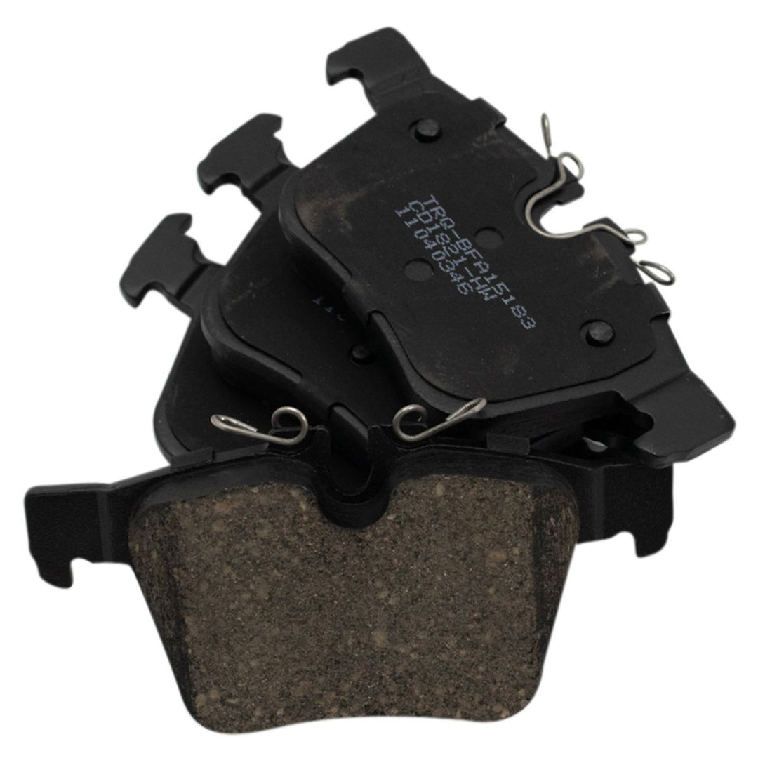 Rear Ceramic Brake Pad Set for 2017-2019 Jaguar F-Pace & 2016-2020 Range Rover Evoque