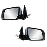 Pair L+R Door Mirror Electric With BLIS Power Fold Primer for 19-24 Ford Ranger KB3B-17682-JC - view 1