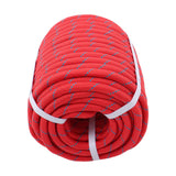 Double Braid Rope 1/2 Inch x 125 Feet 8400 lb Breaking Strength Red
