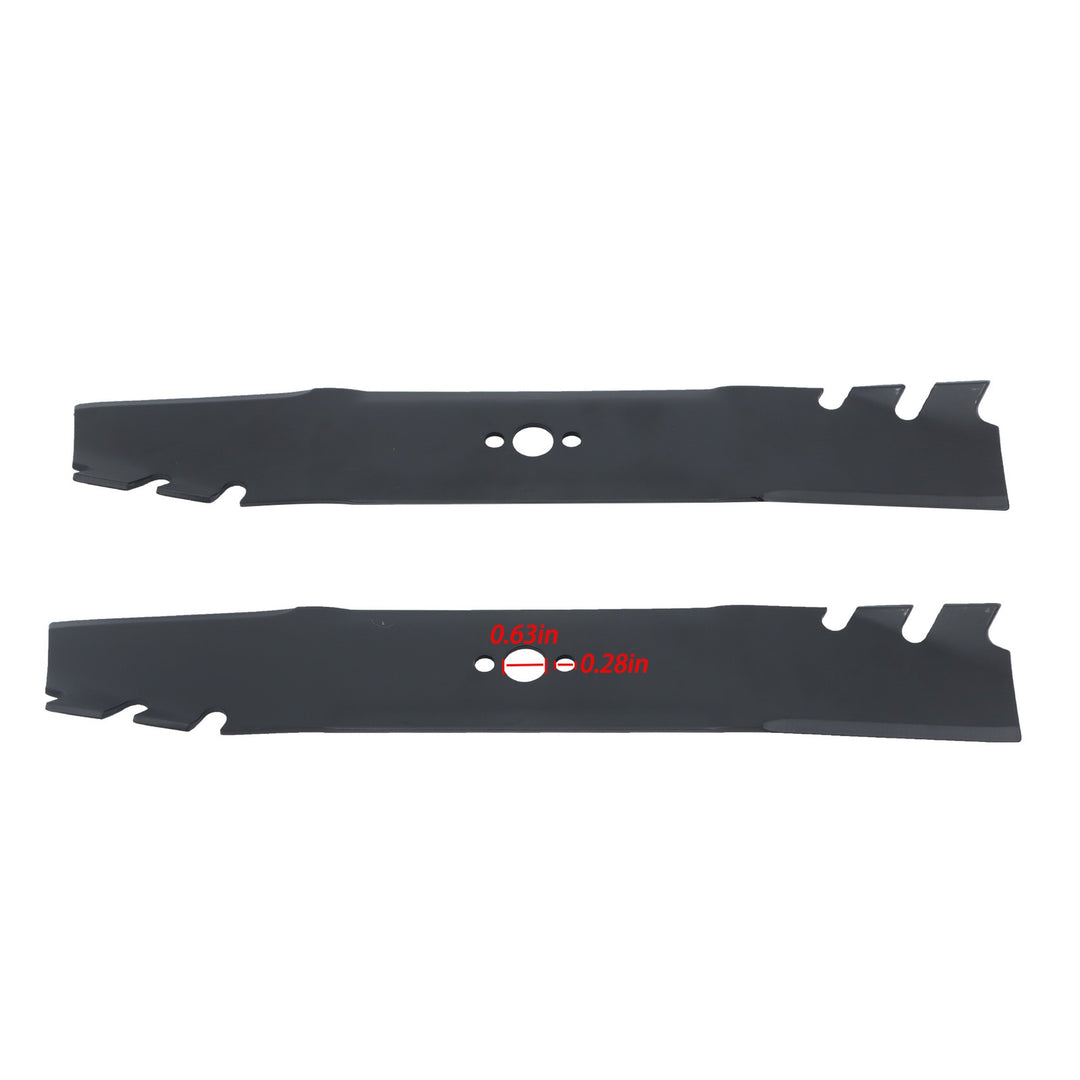 Toothed Mulching Blade Pair for Toro 30 Inch Mowers 116-6358-03 120-9500-03