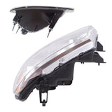 Brock Headlight Set with Chrome Bezel-Retangular Fog Lights for F-150 3225-0009LRCC4 - product image