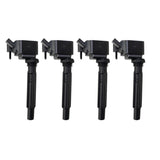 Ignition Coil Set of 4 for Jeep Wrangler, Cherokee, Compass, Dodge Hornet & Alfa Romeo Giulia