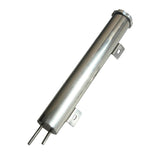 Radiator Coolant Overflow Tank for Cars and Trucks, 2 x 15 in Polished Slim Reservoir