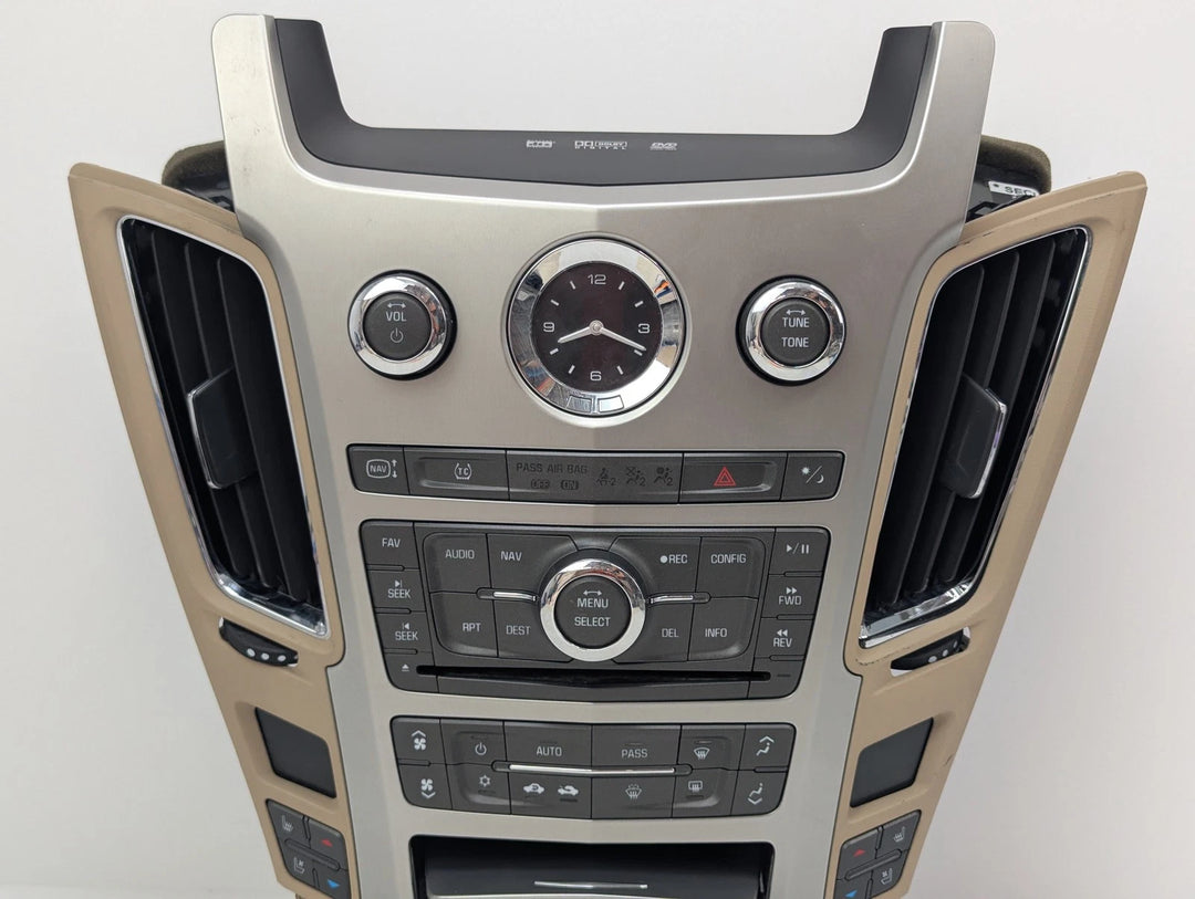 2008 2009 Cadillac CTS Radio Panel AC Temperature Climate Controls Air Vent OEM 25881367 - product image
