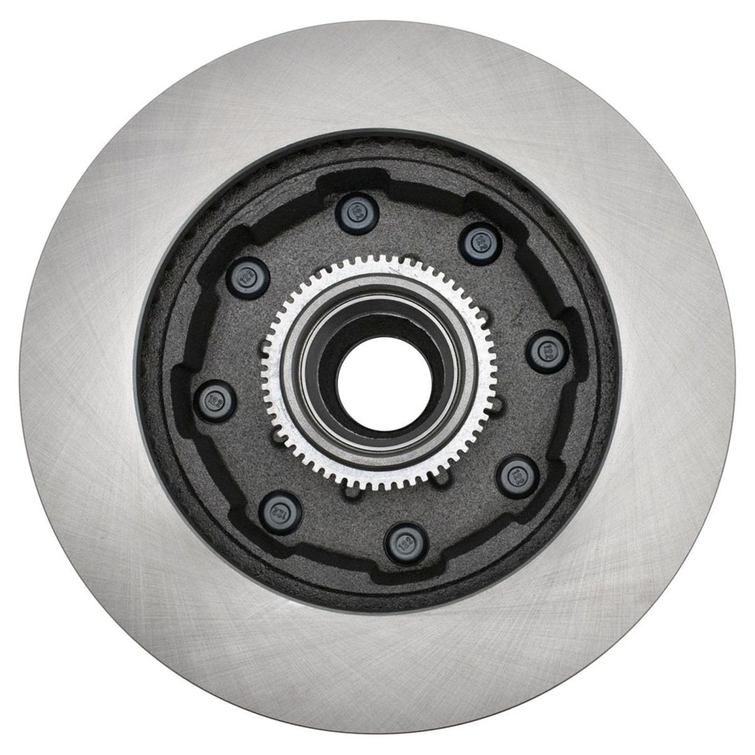 Front Ceramic Brake Pad & Rotor Kit with Fluid for 1994-1999 Dodge Ram 2500