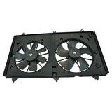 Radiator and Condenser Fan Assembly for 2003-2007 Honda Accord 2.4L