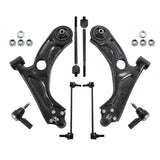 Chevrolet Sonic Front Control Arm, Tie Rod & Sway Bar Kit – 8 Pieces