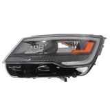 Left Black Halogen Headlight with LED DRL for 2016-2019 Ford Explorer Sport FO2518131 – product image 2