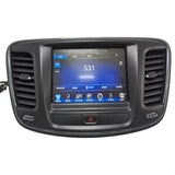 WITH RADIO CODE 15-17 Chrysler 200 Display Screen Navigation Air Vent Bezel OEM 68190260AH - product image