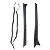 Front A-Pillar Trim Molding Pair LR076493 LR076494 for 2013-2021 Land Rover Range Rover