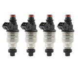 Fuel Injector Set of 4 1400cc for 1985-2012 Mitsubishi Eclipse Lancer Mazda RX-7 Miata Toyota MR2