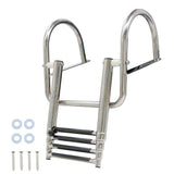 Telescoping Boat Ladder Stainless Steel Folding Marine Ladder