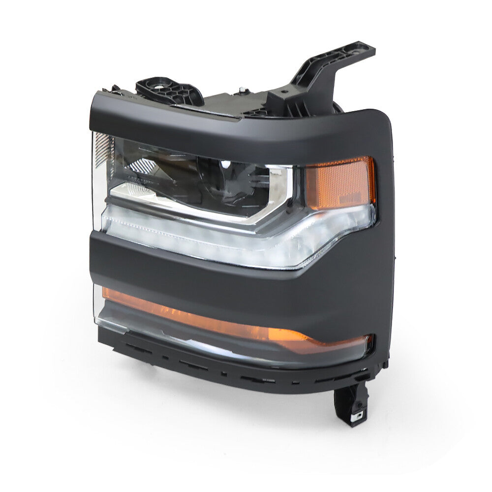 Driver Side HID Headlight with LED DRL for 2016-2018 Chevrolet Silverado 1500 84388631