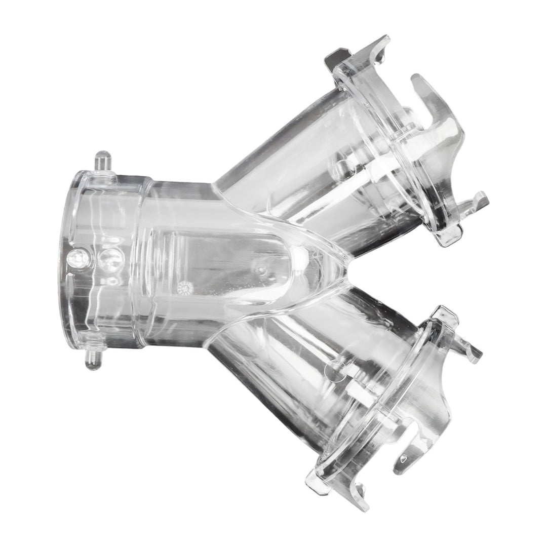 Clear RV Sewer Y Fitting Connector