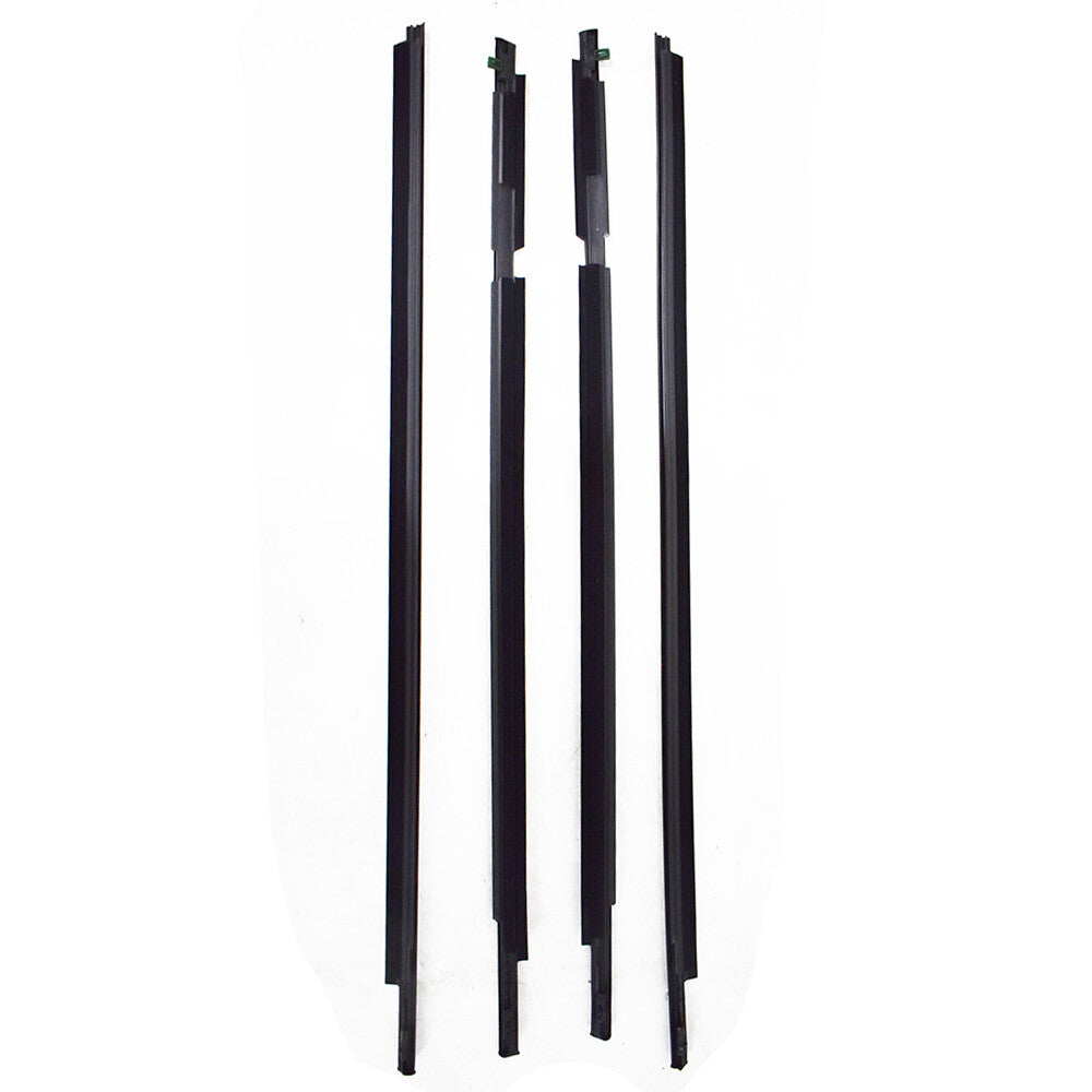 Outer Window Belt Weatherstrip Set 4 Piece for 2003-2009 Lexus GX470 75722-60080