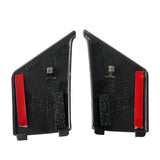 2PCS Car Front Door Window Frame Moulding Trim For Toyota Yaris LE 2012-2014 – product image 3