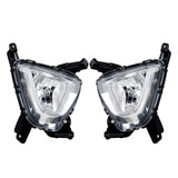 Front Fog Light Pair for 2016-2018 Kia Sorento EX LX SX 86525-C6020