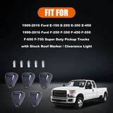 5Pcs Smoke Marker Lights w 5 LED for Ford F250 F350 F450 Super Duty – product image 6