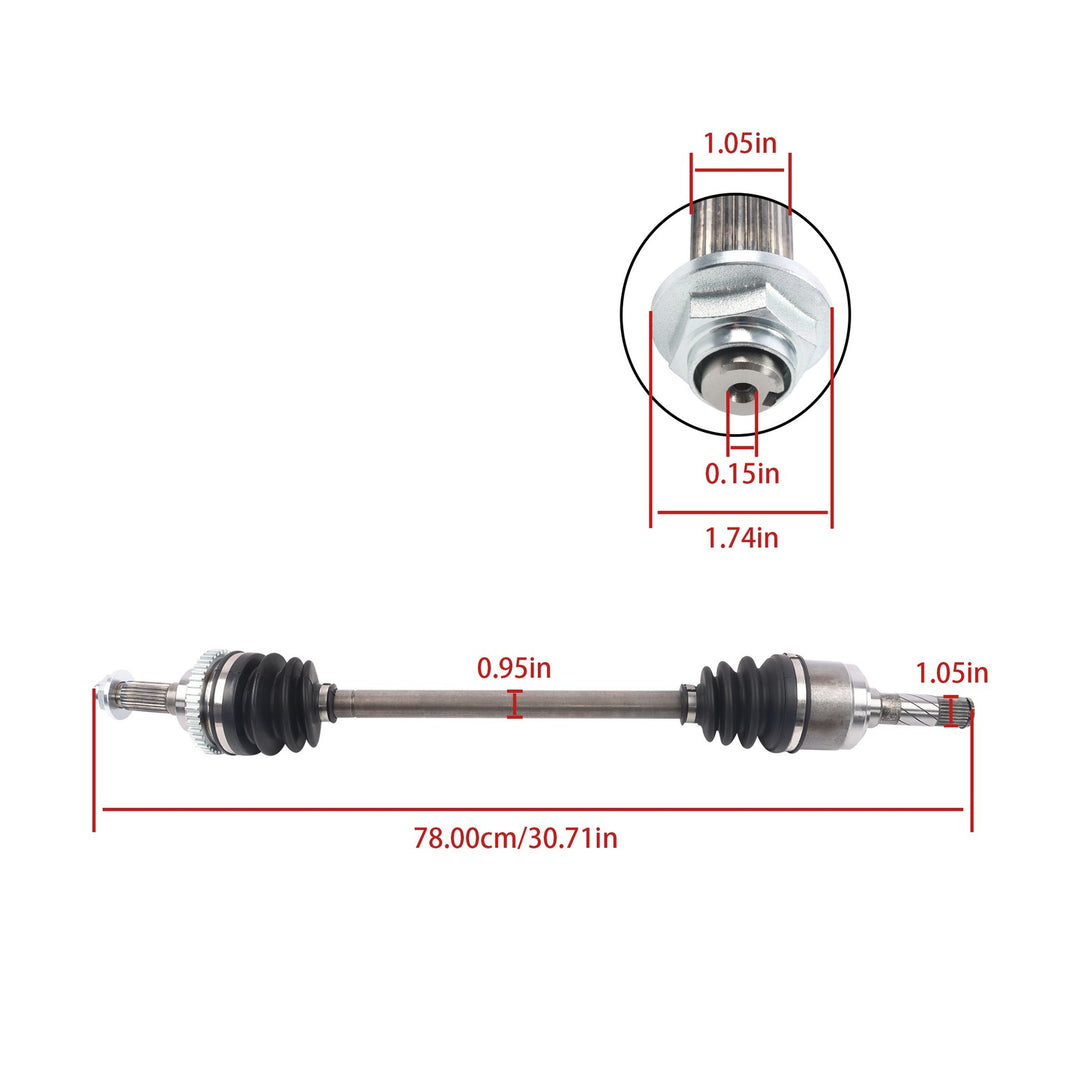 Rear CV Axle Shaft for 1995-2005 Mazda Miata 1.8L MD1125500A