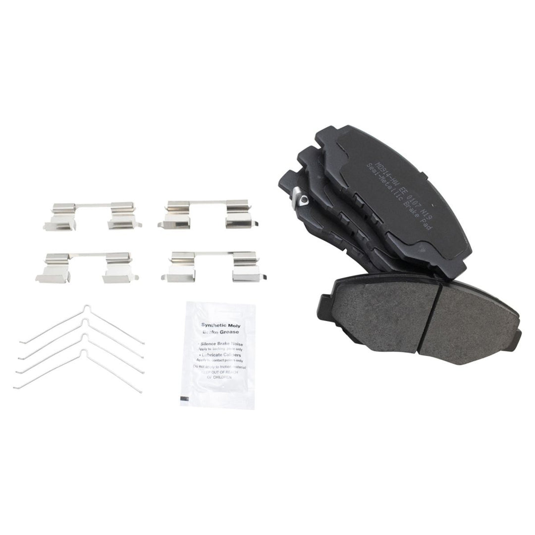 Front and Rear Brake Pad and Rotor Kit for 2012-2016 Honda CR-V FWD