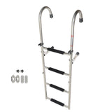 Telescoping Boat Ladder Stainless Steel Folding Marine Ladder