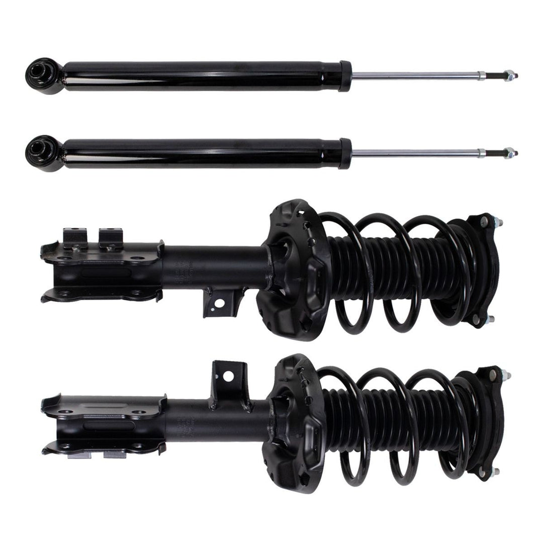 Front Strut Assemblies & Rear Shocks for 2015-2019 Hyundai Sonata & 2016-2020 Kia Optima