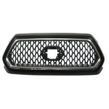 Front Grille Matte Black with Chrome for 2016-2021 Toyota Tacoma 53114-04250