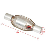 Universal Catalytic Converter 2.25 Inch Inlet Outlet Stainless Steel Weld-On 53005