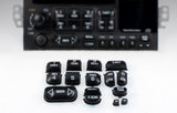 Replacement Radio Button Kit For 1995-2002 Chevy GMC Car Truck AM FM CD Player - product image